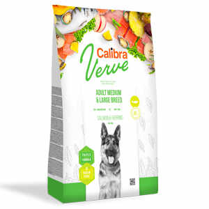 Calibra Dog Verve GF Adult M and L Salmon and Herring 2 kg