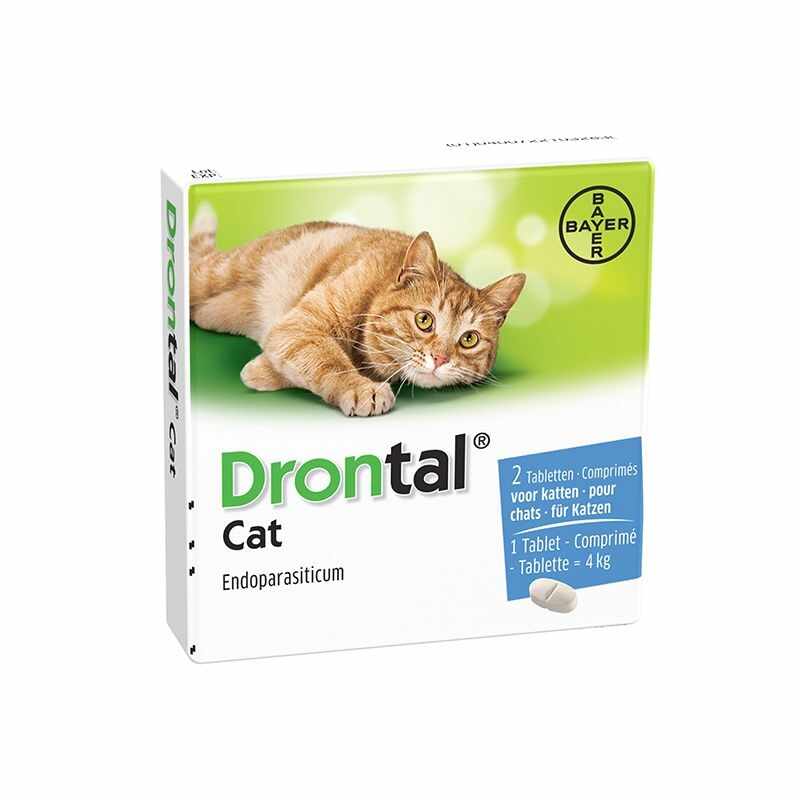 Drontal Cat 2 tablete / cutie