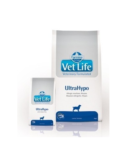 FARMINA Vet Life Ultrahypo - Hrană uscată pentru câini cu intoleranță alimentară 2 kg
