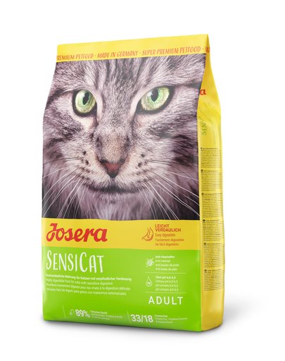 JOSERA SensiCat hrana uscata pentru pisici sensibile, carne de pasare 400 g