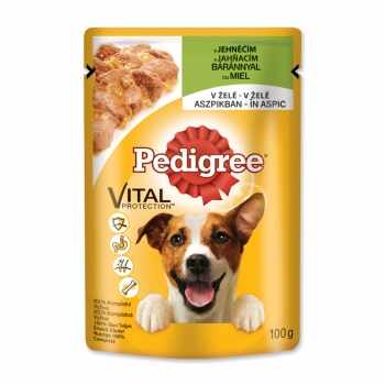 PEDIGREE Vital Protection Adult, Miel, plic hrană umedă câini, (în aspic), 100g