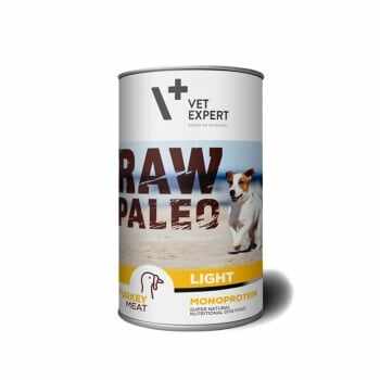 Raw Paleo Adult Light Dog Curcan si Cartofi 400 g