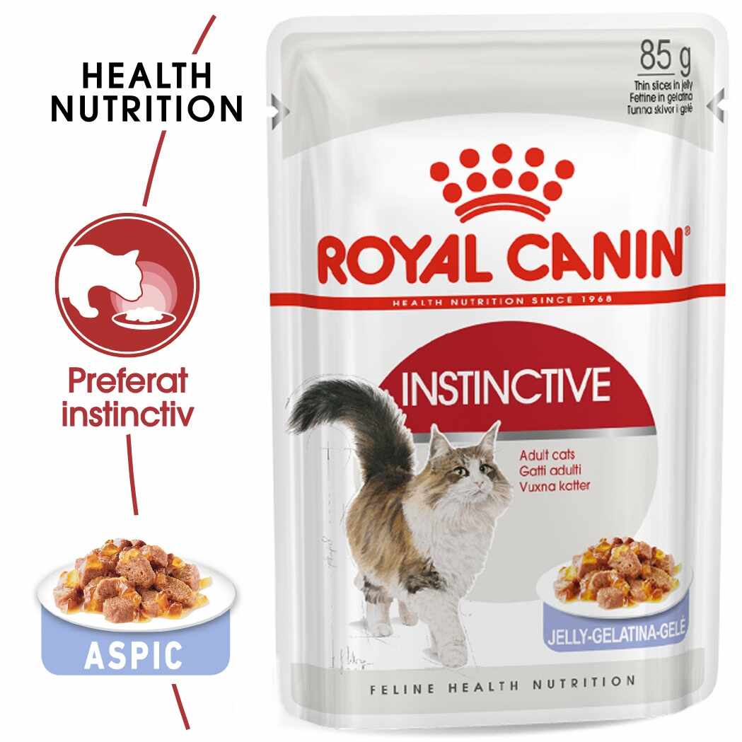 Royal Canin Instinctive Adult hrana umeda pisica (aspic), 85 g