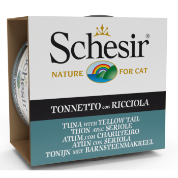 Schesir Cat Sea Specialities Conserva Ton si YellowTail, 85 g
