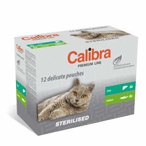 Calibra Cat Pouch Premium Sterilised Multipack 12 x 100 g