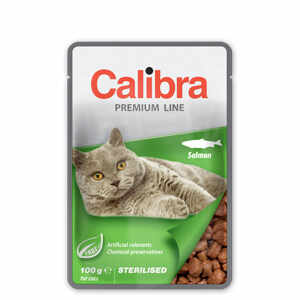 Calibra Cat Pouch Premium Sterilised Salmon 100 g