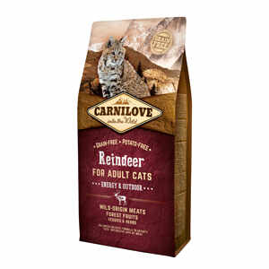 Carnilove Reindeer Cats Energy and Outdoor 6 kg