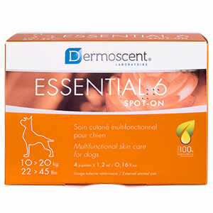 Dermoscent Essential 6 spot-on Caine 10-20 kg x 4 pipete