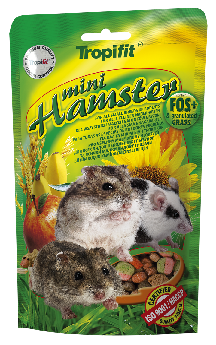 Hrana pentru hamsteri Tropifit Premium Mini Hamster, 150 g