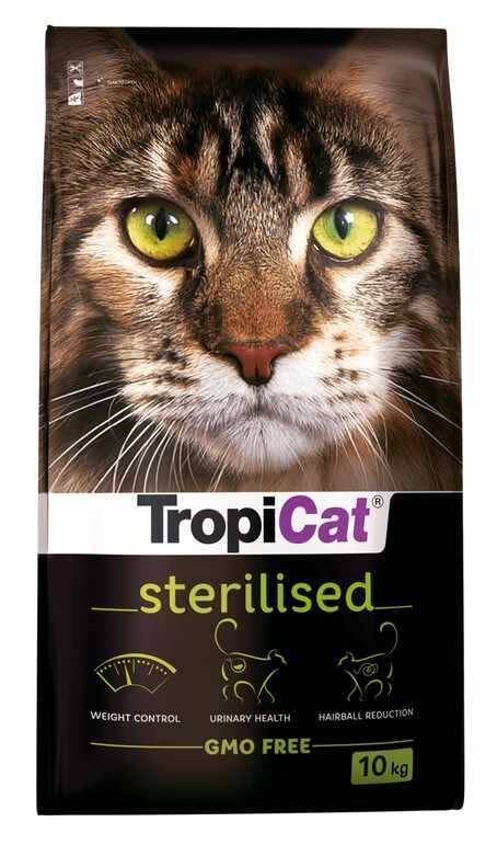 Hrana uscata pentru pisici sterilizate TROPICAT STERILISED, 10 kg