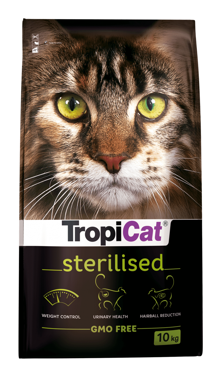 Hrana uscata pentru pisici sterilizate TROPICAT STERILISED, 400g
