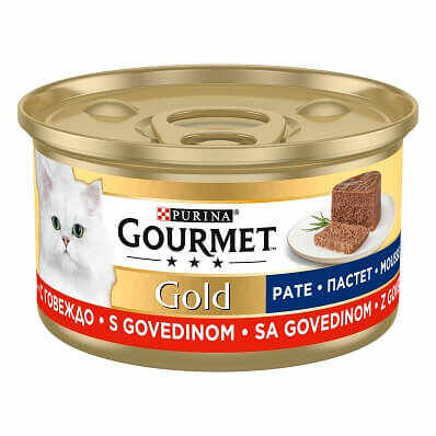 Purina Gourmet Gold Mousse Cu Vita 85 Gr