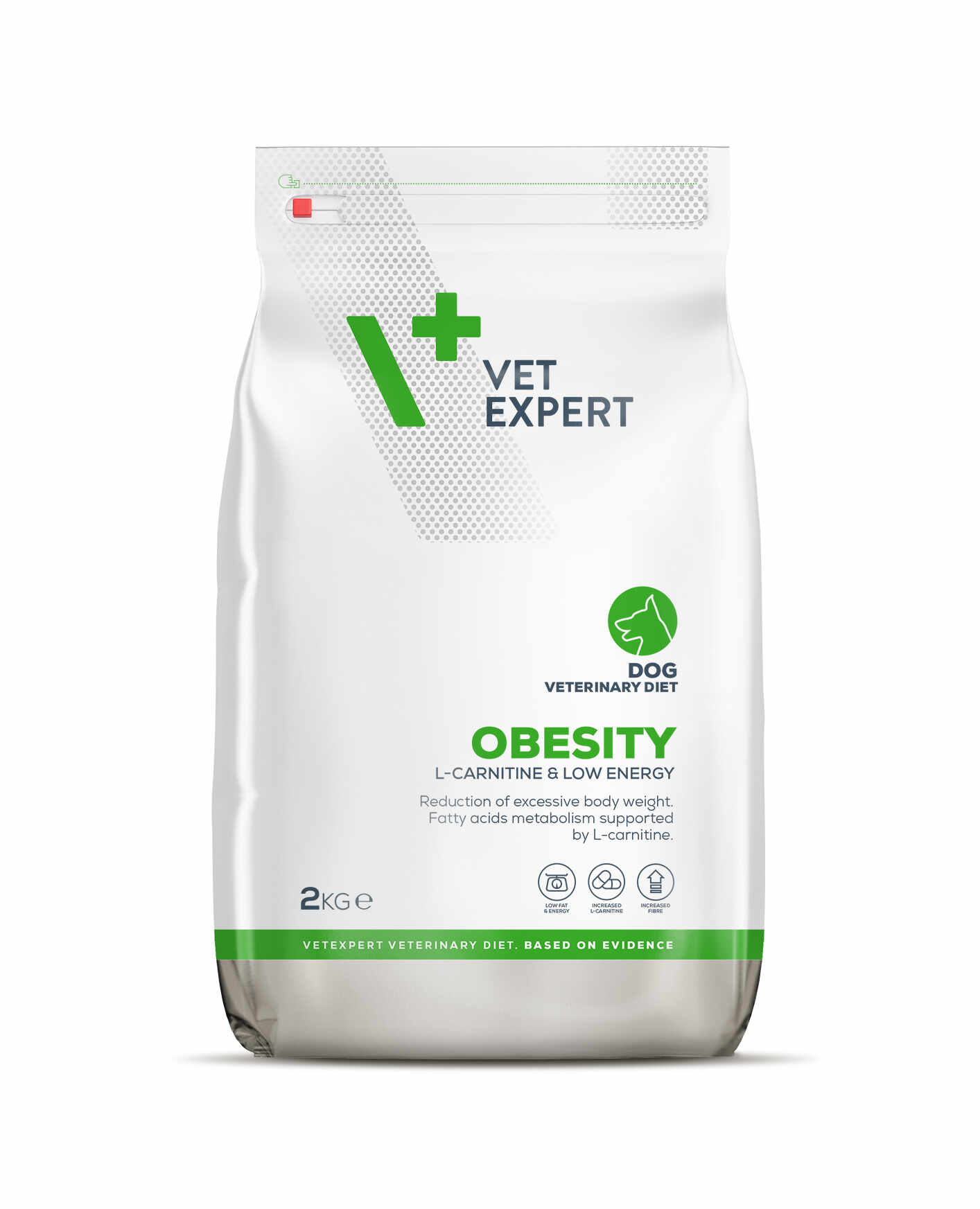 4T Dieta Veterinara OBESITY DOG, VetExpert, 2Kg