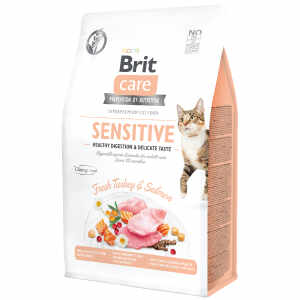 Brit Care Cat GF Sensitive Healthy Digestion and Delicate Taste 400 g