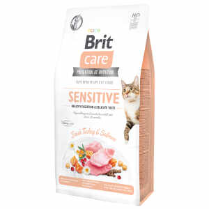 Brit Care Cat GF Sensitive Healthy Digestion and Delicate Taste 7 kg