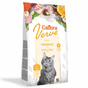 Calibra Cat Verve Grain Free Sterilised Chicken and Turkey 750 g