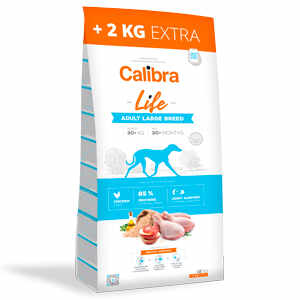Calibra Dog Life Adult Large Breed Chicken 12 plus 2 kg