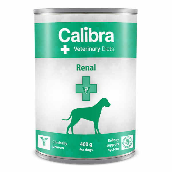 Calibra VD Dog Renal Conserva, Pachet 4 X 400 g