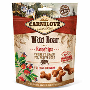 Carnilove Dog Crunchy Snack Wild Boar with Rosehips 200 g