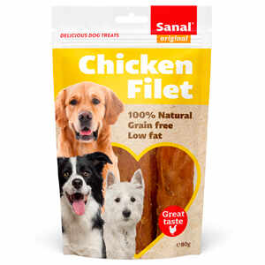 Sanal Dog Chicken Fillet Doypack 80 g