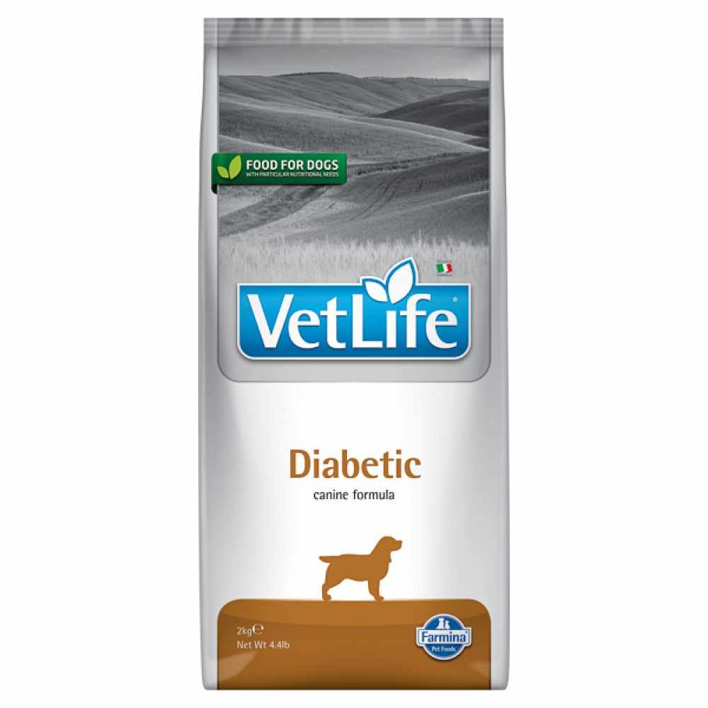 Vet Life Natural Diet Dog Diabetic, 2 Kg