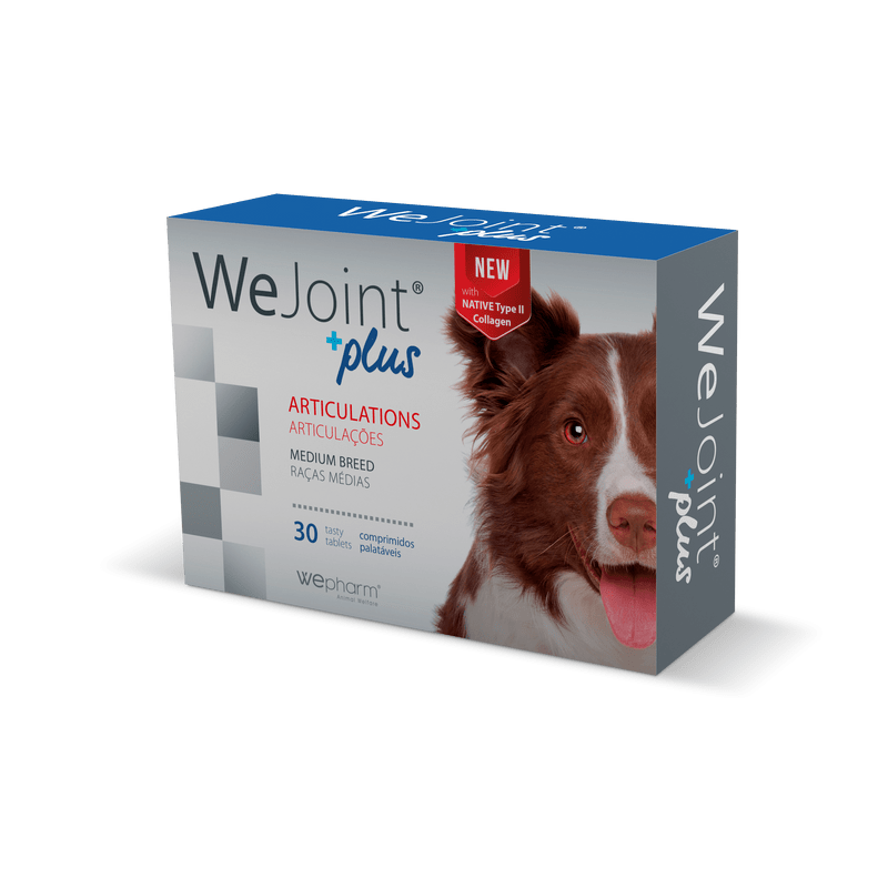 WeJoint Plus Pentru Caini De Talie Medie, 30 Tablete