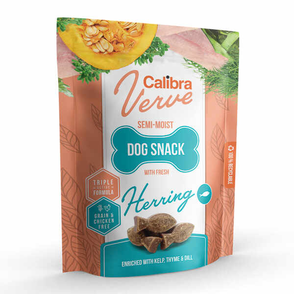 Calibra Dog Verve Semi-moist Snack Fresh Herring 150 g