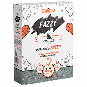 Calibra Eazzy Cat Litter Ultra Fine and Fresh 6 kg