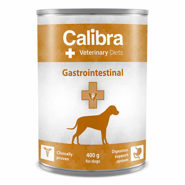 Calibra VD Dog Can Gastrointestinal, Pachet 4 X 400 g New