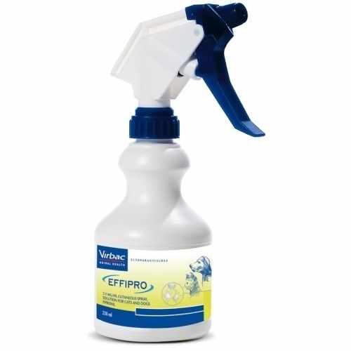 Effipro Spray antiparazitar pentru caini si pisici, 250 ml