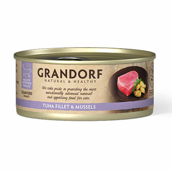 GD-Cat - Tuna Fillet & Mussels - 70 g