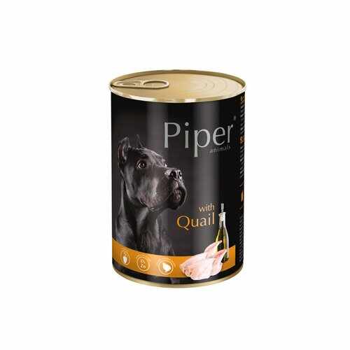 Hrana umeda Piper Animals, prepelita, conserva, pachet 5 X 400 g