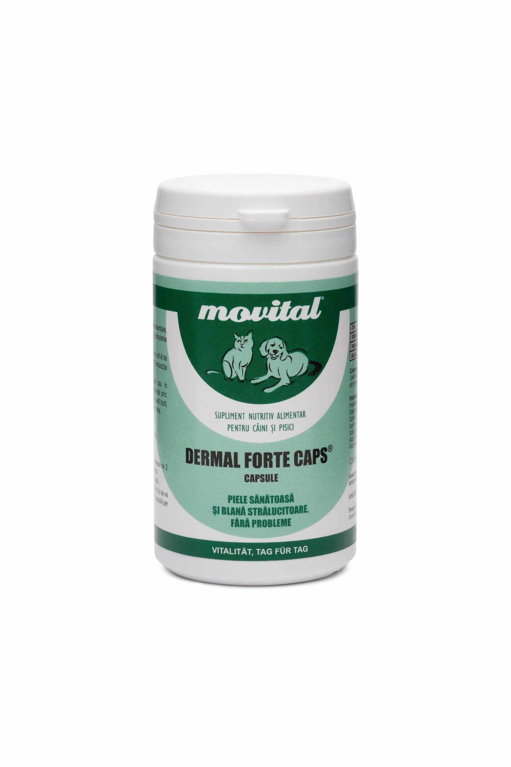 Movital, Dermal Forte, 100 capsule