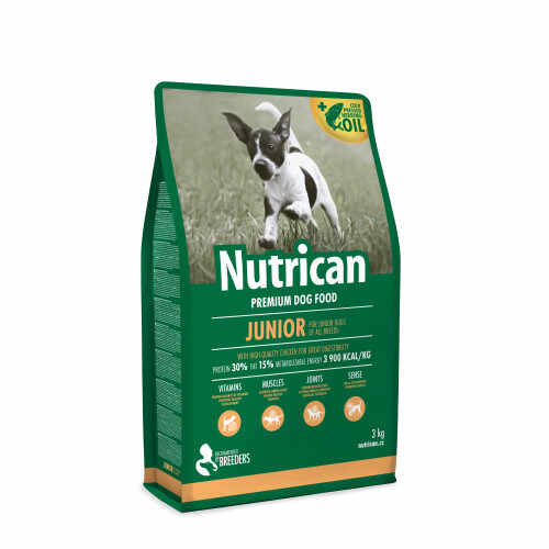 Nutrican Dog Junior, 3 kg