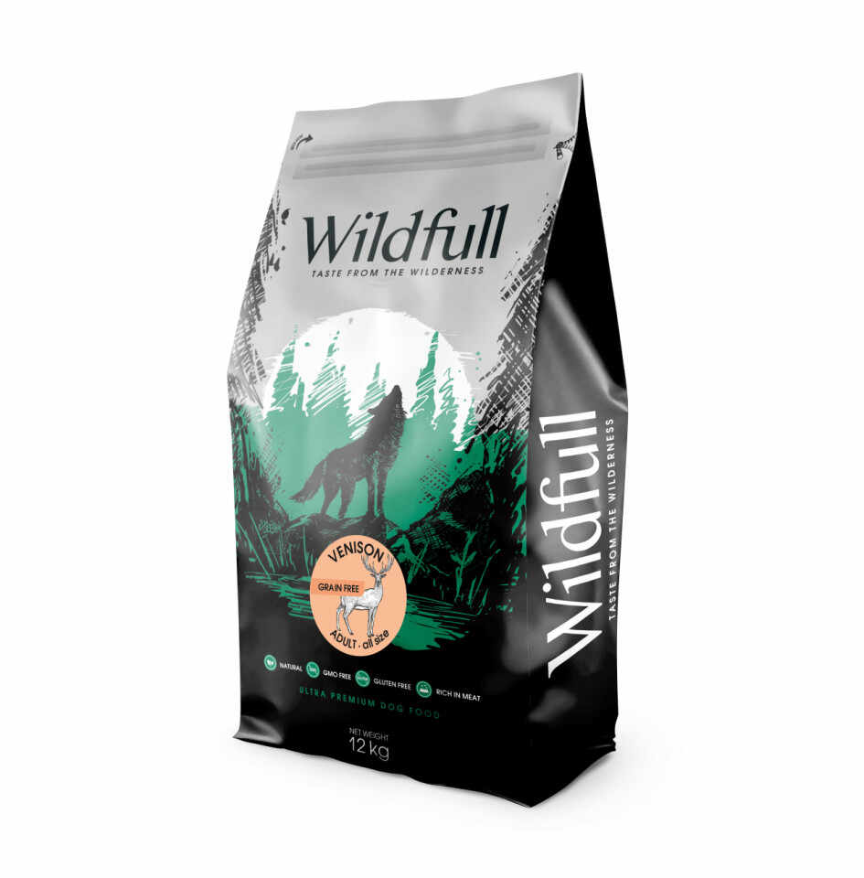 Wildfull Adult Mediu-Maxi - Hrana uscata ultra-premium - Vanat - 12kg