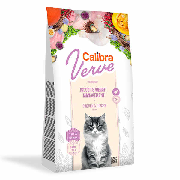 Calibra Cat Verve GF Indoor and Weight Chicken 3.5 kg