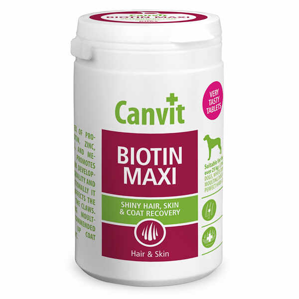 Canvit Biotin Maxi for Dogs 230g