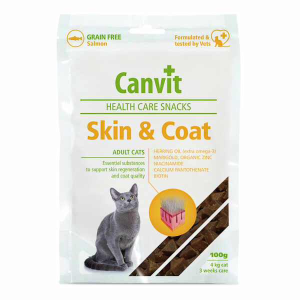 Canvit Health Care Snack Skin and Coat 100 g