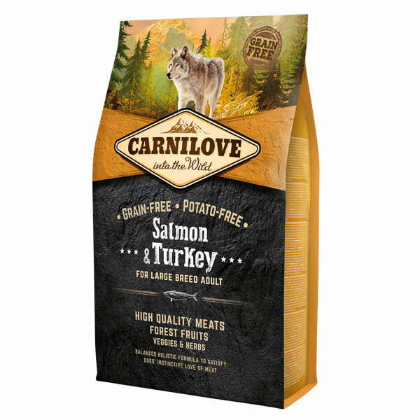 Carnilove Salmon and Turkey for Large Breed Adult 4 kg