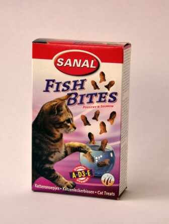 Sanal Cat Fish Bites 75 g