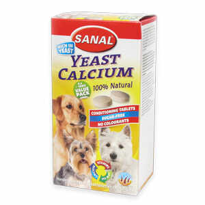 Sanal Dog Yeast Calcium 400 g