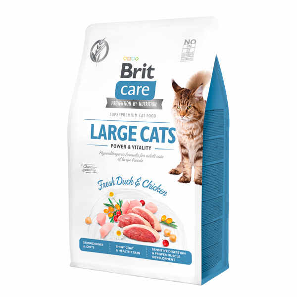Brit Care Cat Grain-Free Large Cats Power & Vitality 0.4 kg
