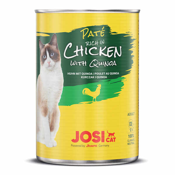 JosiCat Paté Chicken with Quinoa 400 g