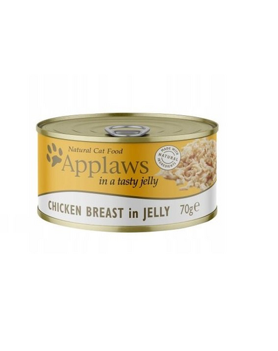 APPLAWS Cat Chicken Breast in Jelly, conserva mancare pisica, cu pui in aspic 70g