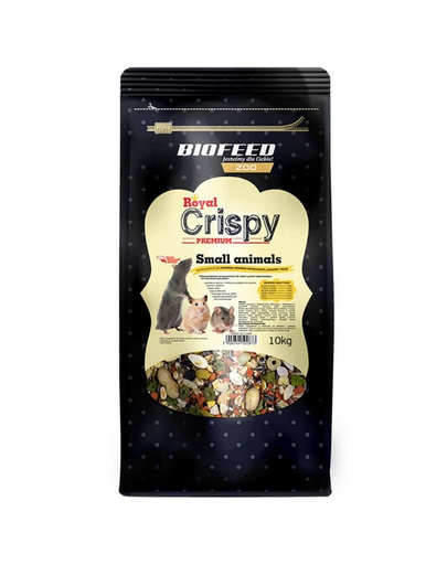 BIOFEED Royal Crispy Hrana premium pentru rozatoare mici 10 kg