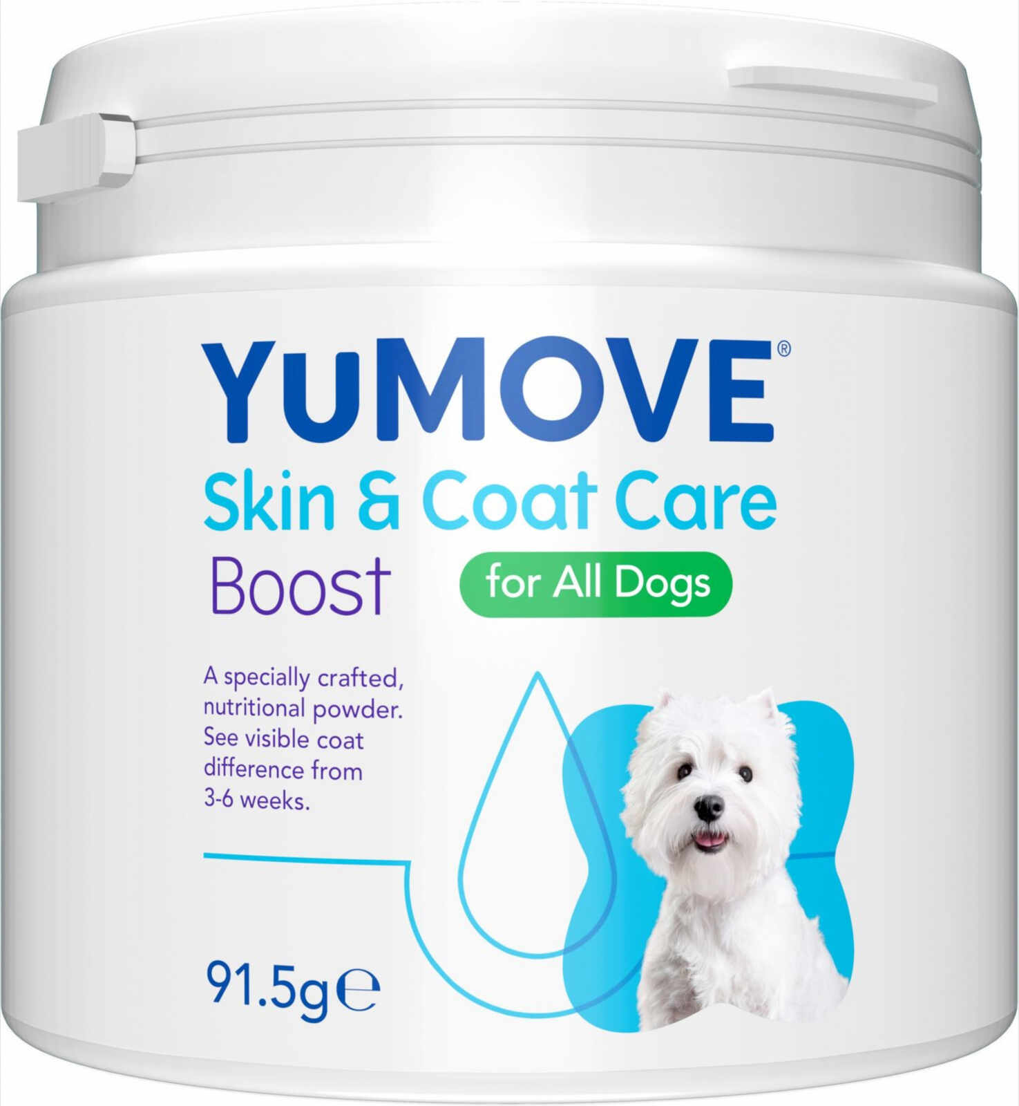 YuMove Skin & Coat, Stimulator de crestere a parului si balsam pentru caini, 91.5 gr