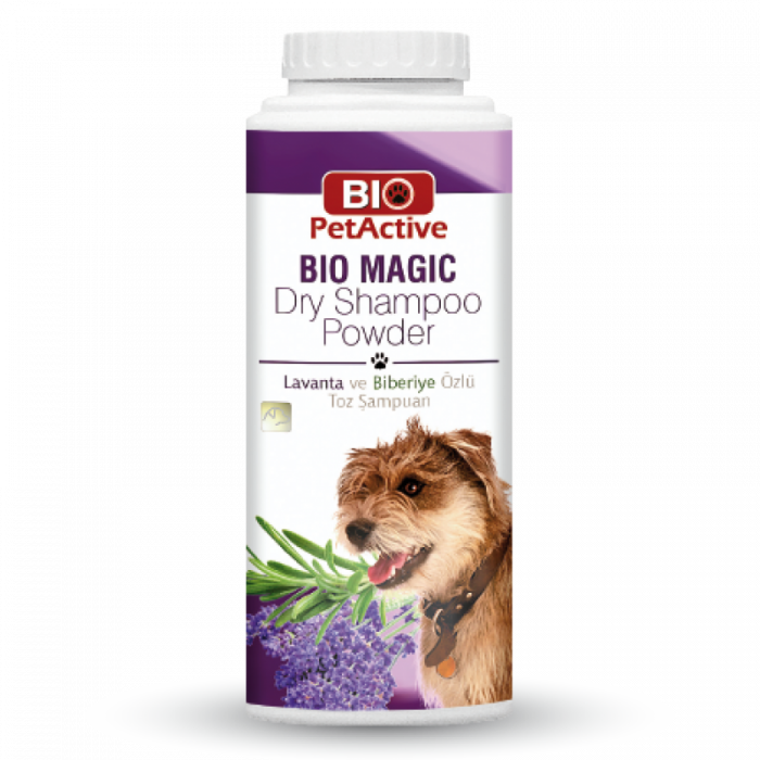 Bio PetActive Bio Magic Dry Shampoo Powder, Dog, 150 g