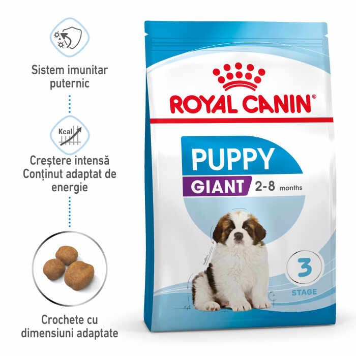 Royal Canin Giant Puppy hrana uscata caine junior etapa 1 de crestere, 3.5 kg