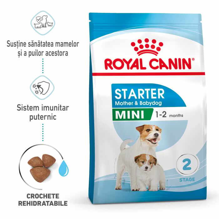 Royal Canin Mini Starter Mother BabyDog, mama si puiul, hrana uscata caini, 1kg
