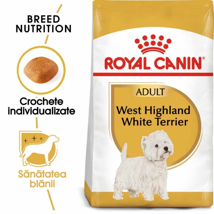 Royal Canin West Highland Terrier Adult hrana uscata caine Westie, 3 kg